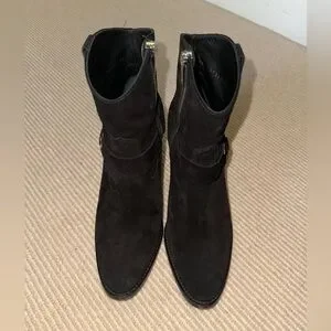 Saint Laurent | Shoes | Saint Laurent Ysl Cowboy Ankle Boots  display picture 1